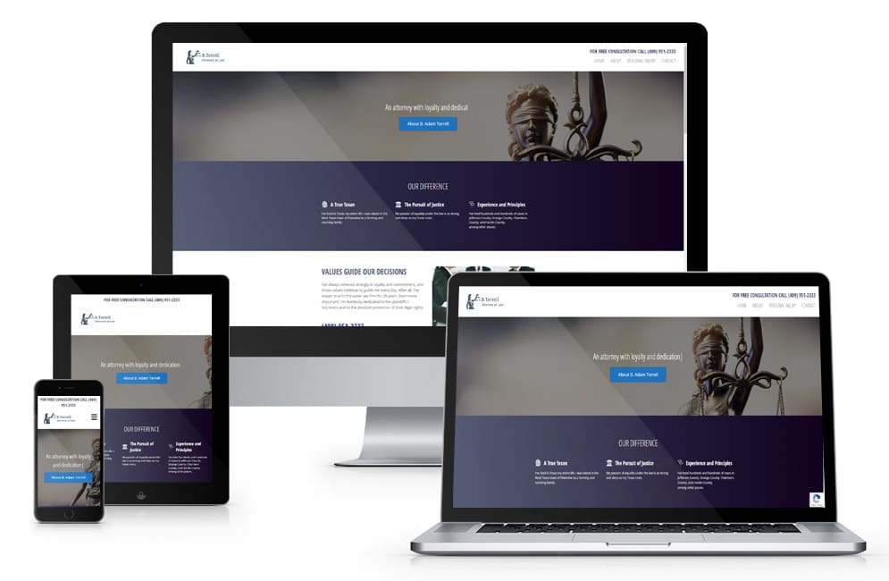 Bounce-Back-Digital-Web-Design-Portfolio-B-Terrell-on different devices