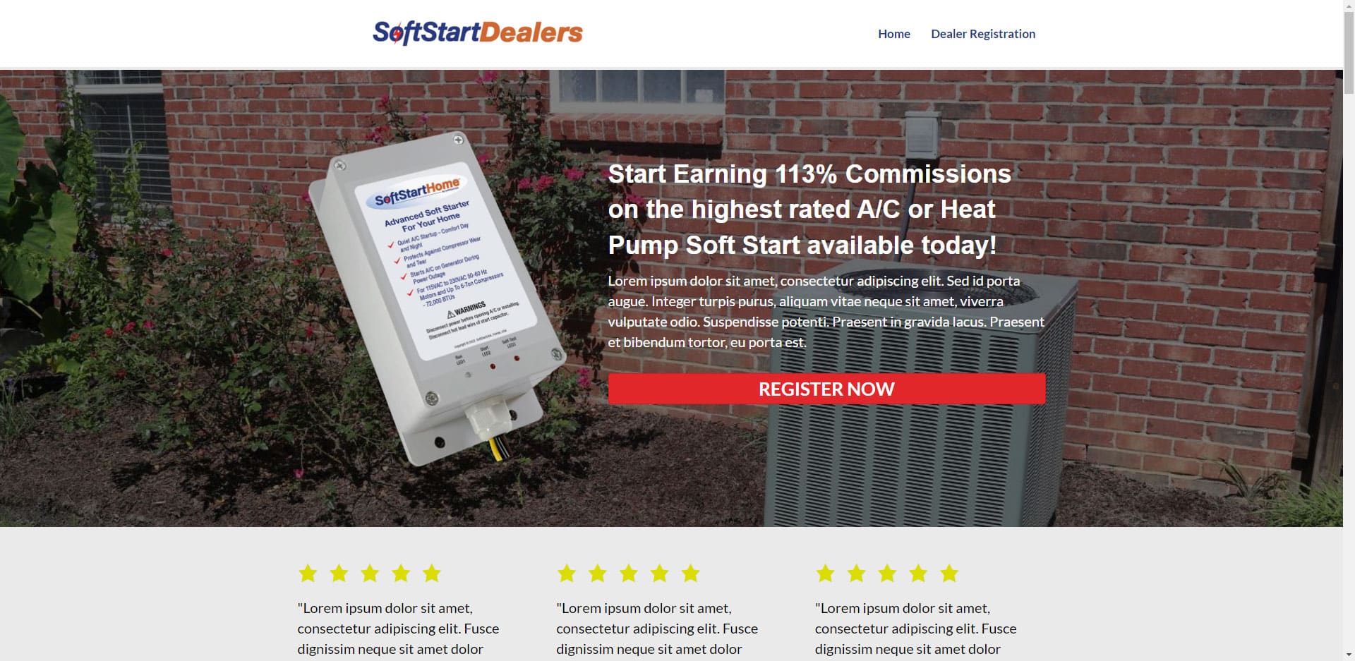 Bounce-Back-Digital-Web-Design-Portfolio-SoftStartDealers-Website-screenshot